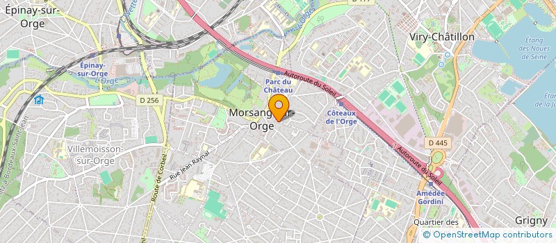 localisation de l'entreprise INZO GLOBAL CONSULTING à VIRY-CHATILLON