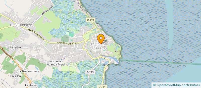 localisation de l'entreprise IO ASSISTANCE  SAINT-PIERRE-D'OLERON