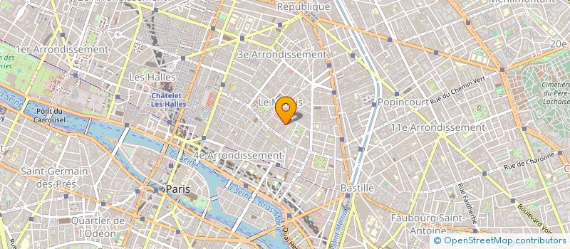 localisation de l'entreprise IO CONCEPT à PARIS