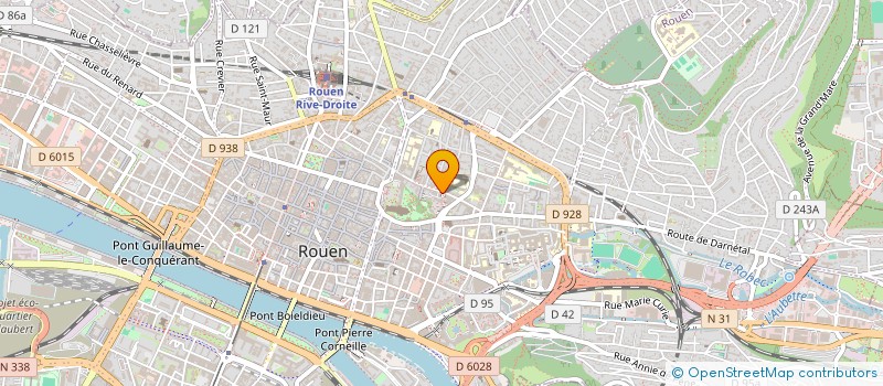 localisation de l'entreprise IO GROUP  ROUEN