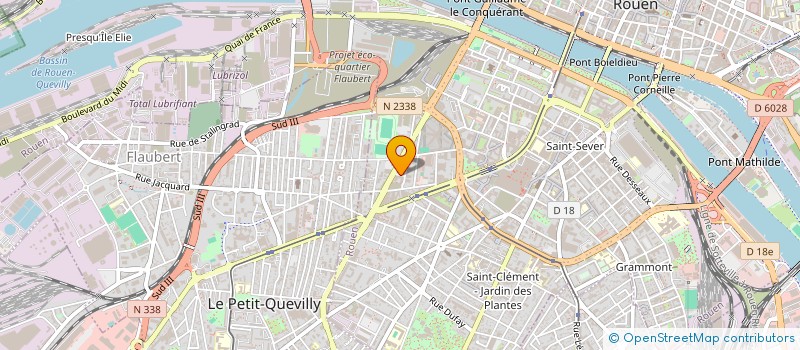 localisation de l'entreprise IO INFO à ROUEN