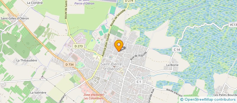 localisation de l'entreprise IO PADEL  LE CHATEAU-D'OLERON