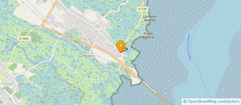 localisation de l'entreprise IO.SERVICES  LE CHATEAU-D'OLERON