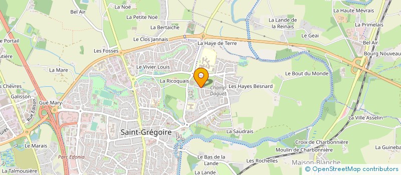 localisation de l'entreprise IO SOFT TECHNOLOGIES  SAINT-GREGOIRE