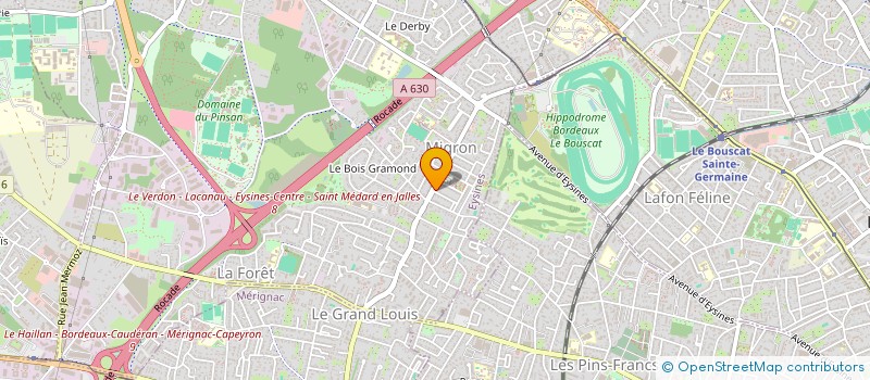 localisation de l'entreprise IO SYS à EYSINES