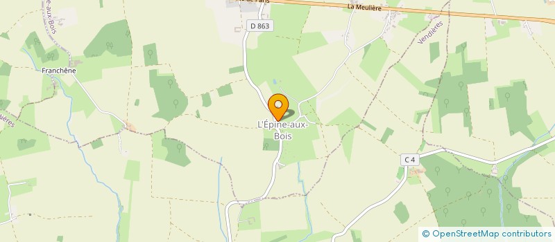 localisation de l'entreprise IOAN CONSTRUCT à L'EPINE-AUX-BOIS