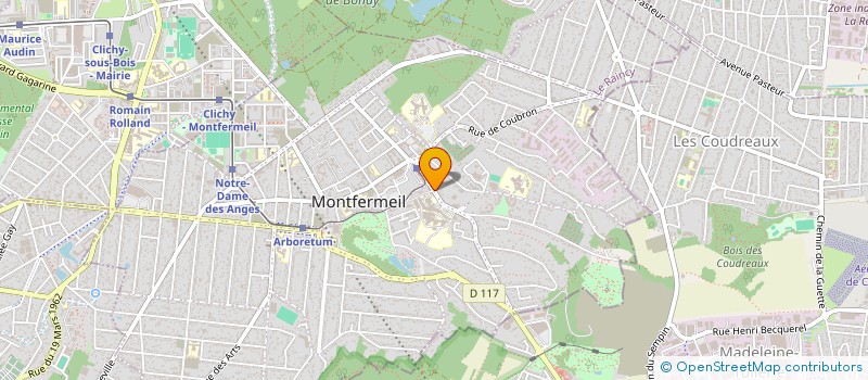 localisation de l'entreprise IOAN CONSTRUCTION  MONTFERMEIL