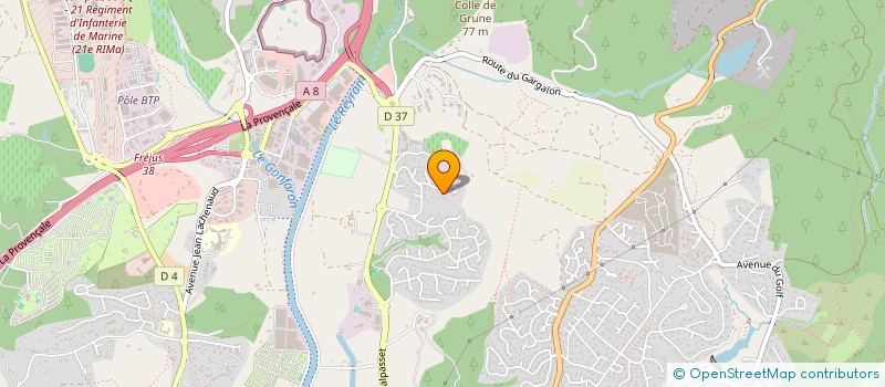 localisation de l'entreprise IOCODEV à FREJUS