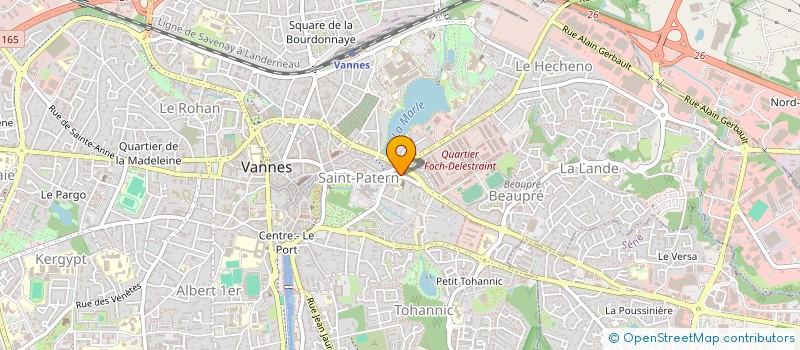localisation de l'entreprise IODE à VANNES