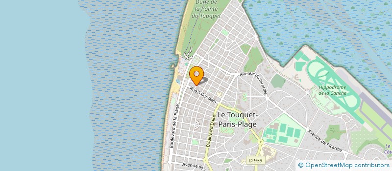 localisation de l'entreprise IODE LE TOUQUET à LE TOUQUET-PARIS-PLAGE