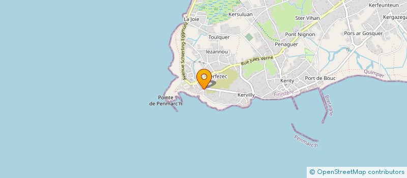 localisation de l'entreprise IODE SARL à PENMARCH