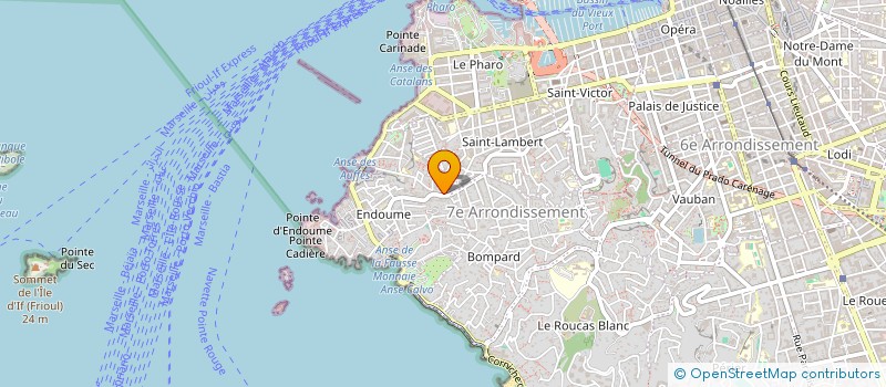 localisation de l'entreprise IODES  MARSEILLE