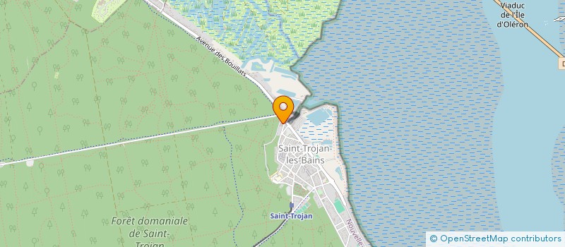 localisation de l'entreprise IODETTE COMPANY  SAINT-TROJAN-LES-BAINS