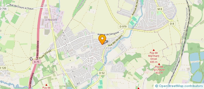 localisation de l'entreprise IODEVS  LA ROCHE BLANCHE