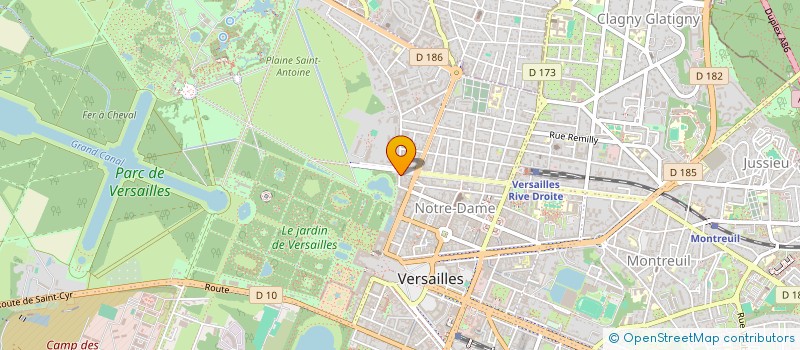 localisation de l'entreprise IOH à VERSAILLES