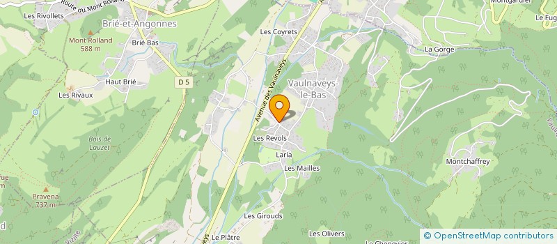 localisation de l'entreprise IOKE  VAULNAVEYS-LE-BAS