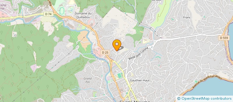 localisation de l'entreprise IOKOSPARO à SAINTE-MAXIME