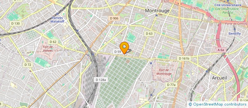 localisation de l'entreprise IOLAS CONSULTING  MONTROUGE