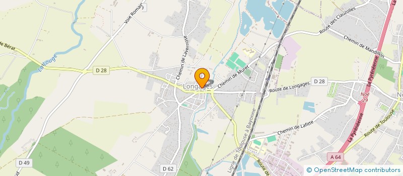 localisation de l'entreprise IOLE  LONGAGES