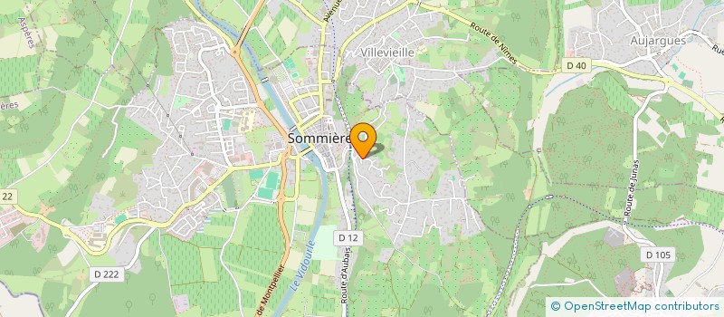 localisation de l'entreprise IOLEA  SOMMIERES