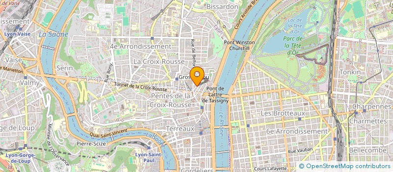 localisation de l'entreprise IOLEGOR SAS à LYON