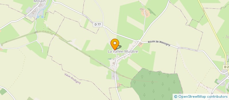 localisation de l'entreprise IOLITE  LA VALLEE-MULATRE