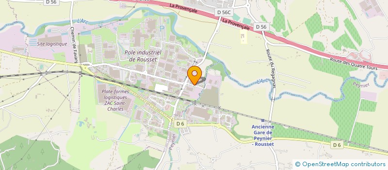 localisation de l'entreprise ION BEAM SERVICES à PEYNIER