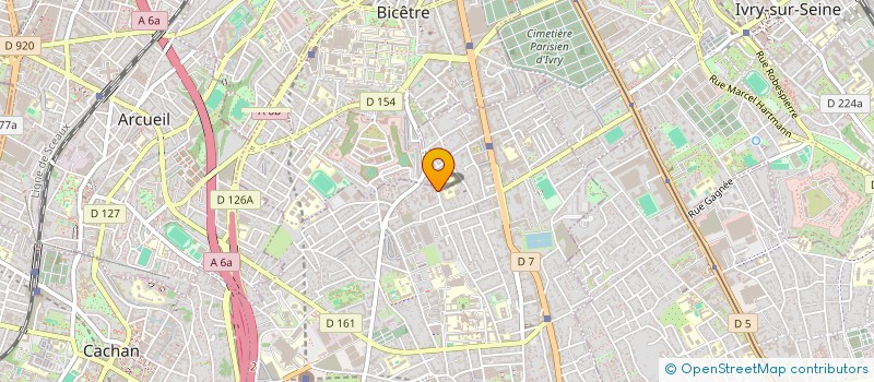 localisation de l'entreprise ION IMMOBILIER  VILLEJUIF