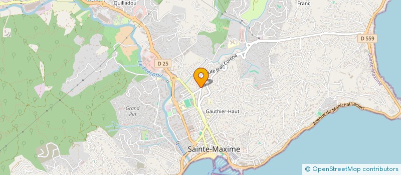 localisation de l'entreprise IONA à SAINTE-MAXIME