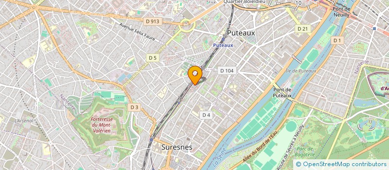 localisation de l'entreprise IONA-CAY à SURESNES