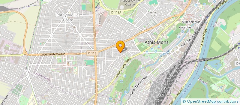 localisation de l'entreprise IONICA SAPORI à ATHIS-MONS