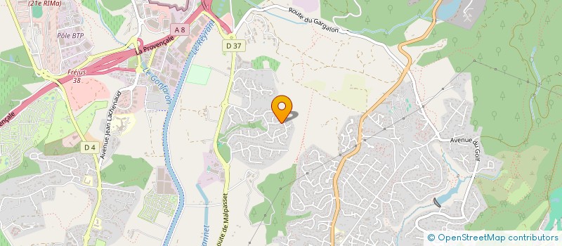localisation de l'entreprise IONICHA à FREJUS
