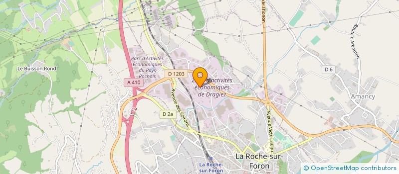 localisation de l'entreprise IONIKO  LA ROCHE-SUR-FORON