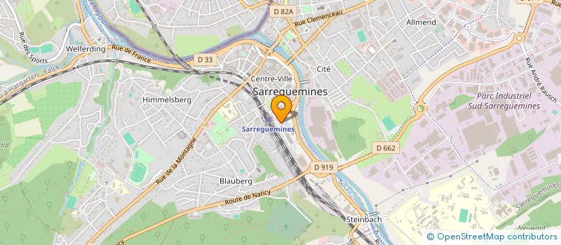 localisation de l'entreprise IONOS SARL à SARREGUEMINES