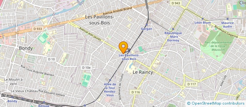 localisation de l'entreprise IONUZ à LES PAVILLONS-SOUS-BOIS