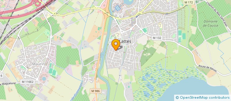 localisation de l'entreprise IONYS à LATTES