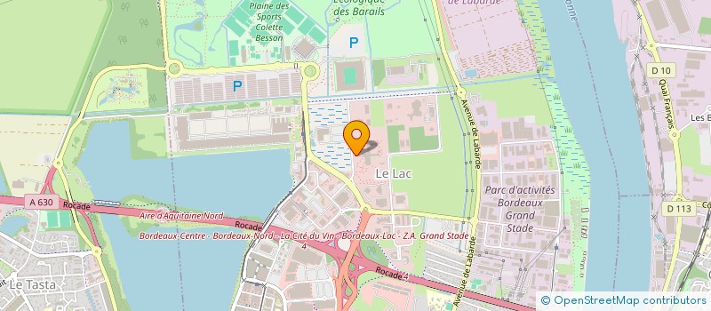 localisation de l'entreprise IONYX INTERNATIONAL à BORDEAUX
