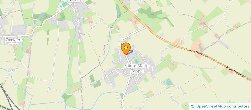 localisation de l'entreprise IOOS-DELECROIX à WEMAERS-CAPPEL