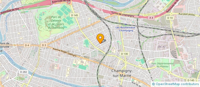 localisation de l'entreprise IORA INVEST à CHAMPIGNY SUR MARNE