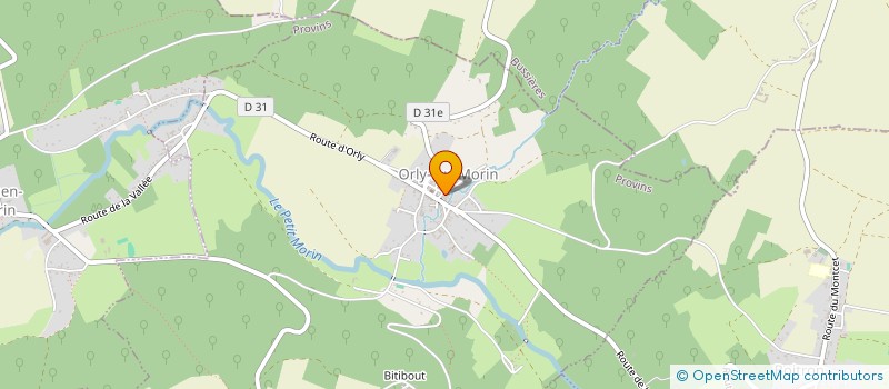 localisation de l'entreprise IORDANOFF  ORLY-SUR-MORIN