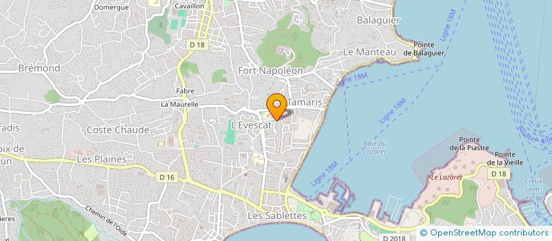 localisation de l'entreprise IOREK.DJEHUG à LA SEYNE SUR MER