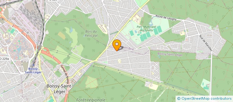 localisation de l'entreprise IORENOV à BOISSY-SAINT-LEGER