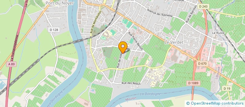 localisation de l'entreprise IOS BATI RENOVATION  GENISSAC