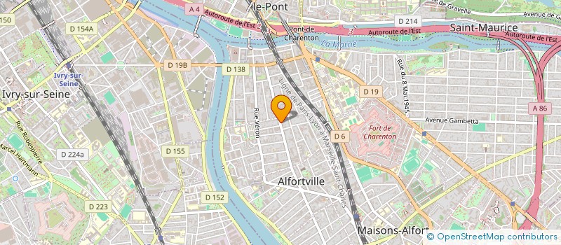 localisation de l'entreprise .IOSSEYAN GARAB à ALFORTVILLE