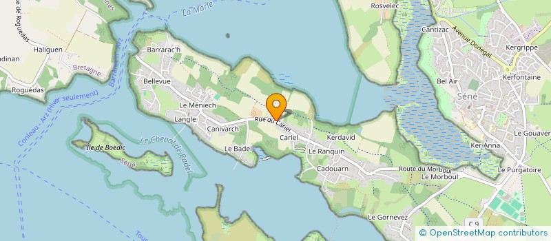 localisation de l'entreprise IOT.BZH  LORIENT