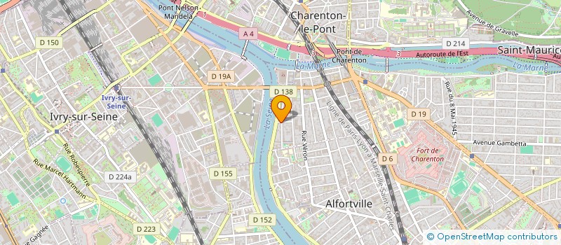 localisation de l'entreprise IOT ENERGY à ALFORTVILLE