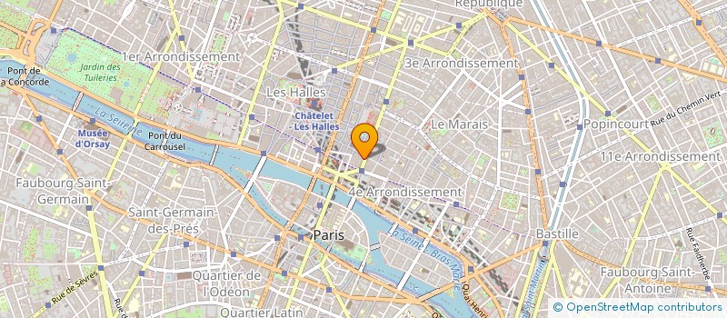 localisation de l'entreprise IOTA à PARIS