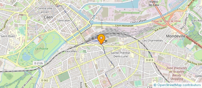 localisation de l'entreprise IOTA à CAEN