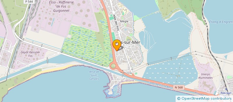 localisation de l'entreprise IOTA CONCEPT à FOS-SUR-MER