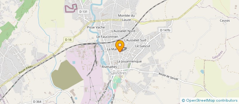 localisation de l'entreprise IOTA SENSE à SAINT-PRIVAT-DES-VIEUX